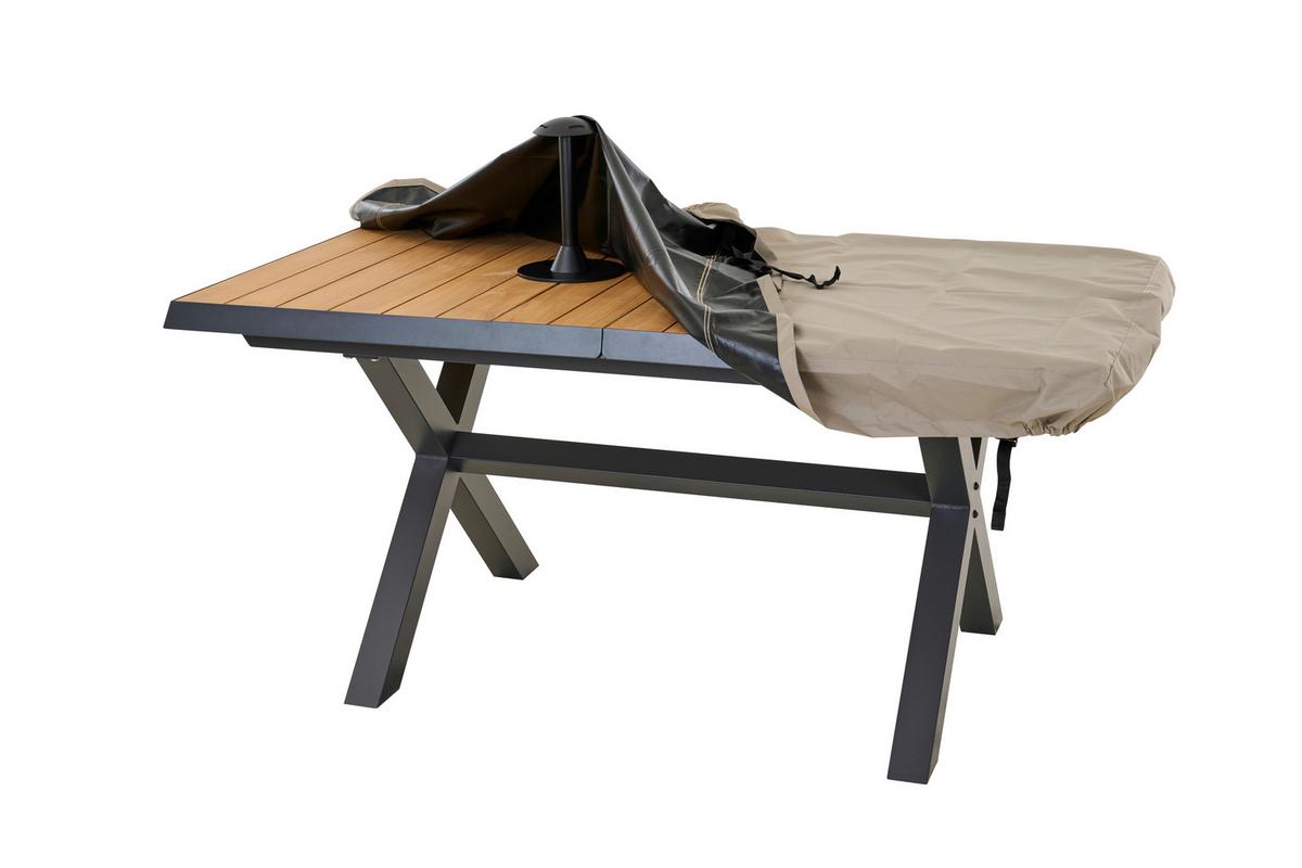 SCHUTZHÜLLE PLUS SCHUTZHÜLLE ABST. - Anthrazit, MODERN, Kunststoff (20/50/12cm) - Siena Garden