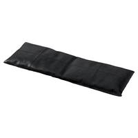 Bankauflage Lederkissen - Schwarz, Design, Leder (104/3/35cm) - MID.YOU