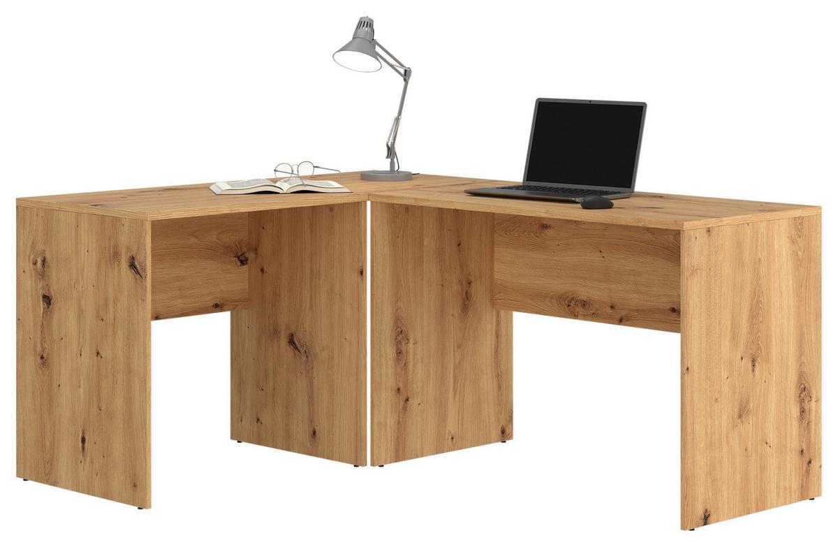 Masă de scris 4-YOU NEW - stejar Artisan, Trend, material pe bază de lemn (115/78,5/59cm) - Based