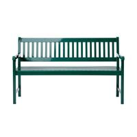 GARTENBANK BRIGHTON GARTENBANK - Dunkelgrün/Grün, Natur, Holz (150/89/59cm) - Gardenson