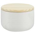 Dekodose Luna in Weiß - Naturfarben/Weiß, Holz/Keramik (12/8cm) - Mömax modern living Dekodose Luna in Weiß - Naturfarben/Weiß, Holz/Keramik (12/8cm) - Mömax modern living