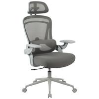 Stroll Uredska Stolica - siva/svijetlo siva, Moderno, metal/tekstil (73/115-123/71cm) - Premium Living