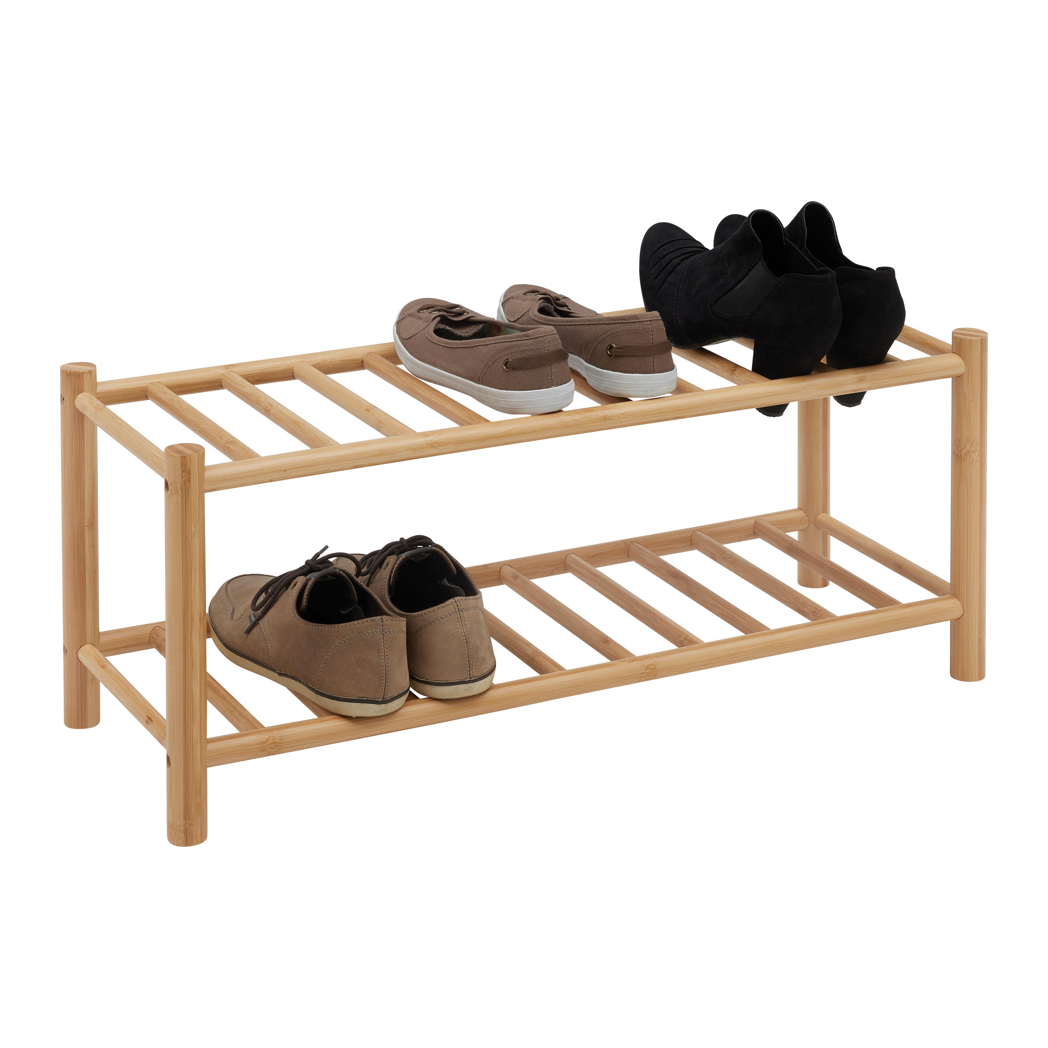Schuhregal Conrad Naturfarben - Naturfarben, MODERN, Holz (72/29/27cm) - Mömax