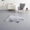 KUNSTFELL ANDREI - Grau, MODERN, Fell (90/110cm) - Modern Living