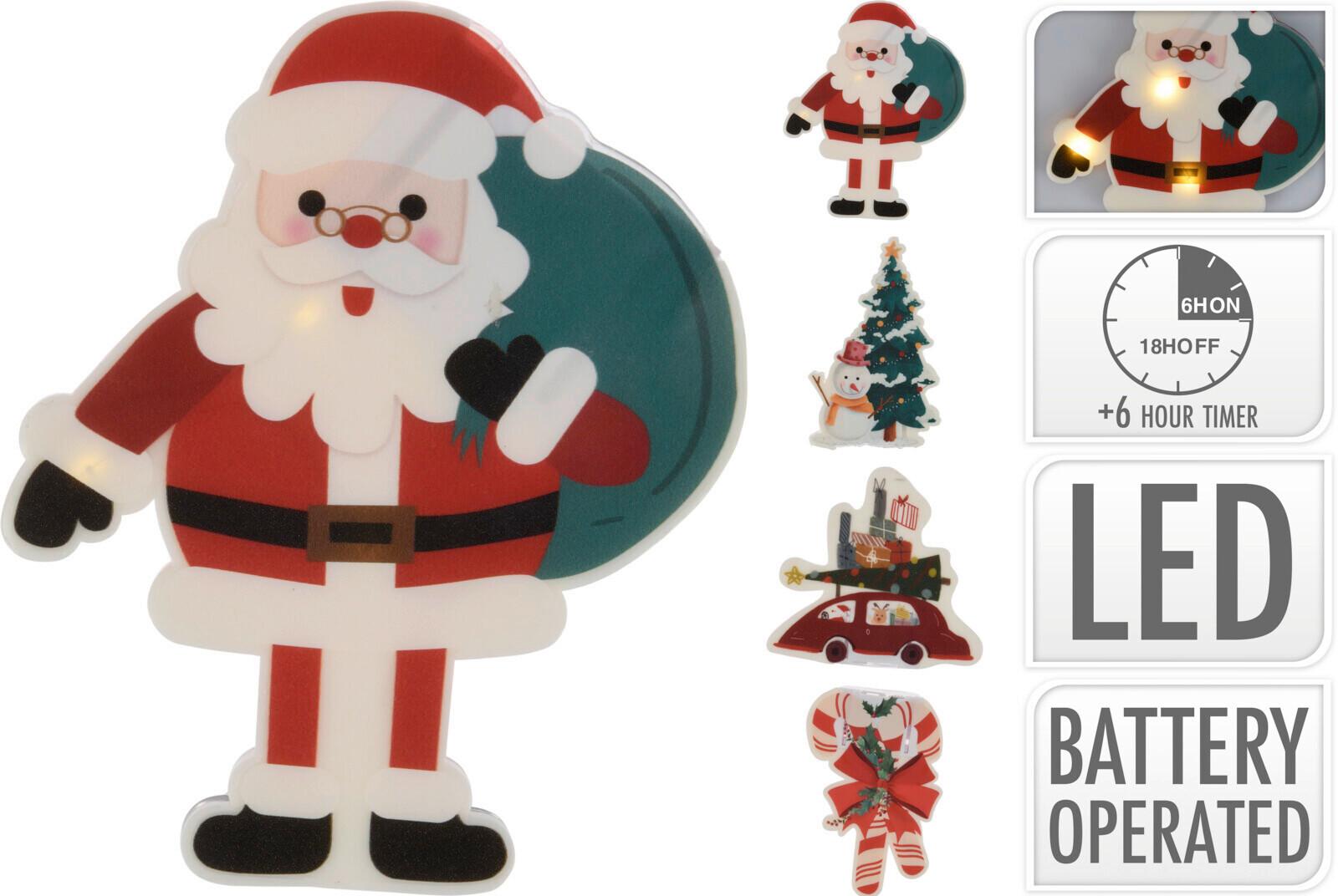 LED Dekor Fényforrás Xmas - (30/25/2,5cm)