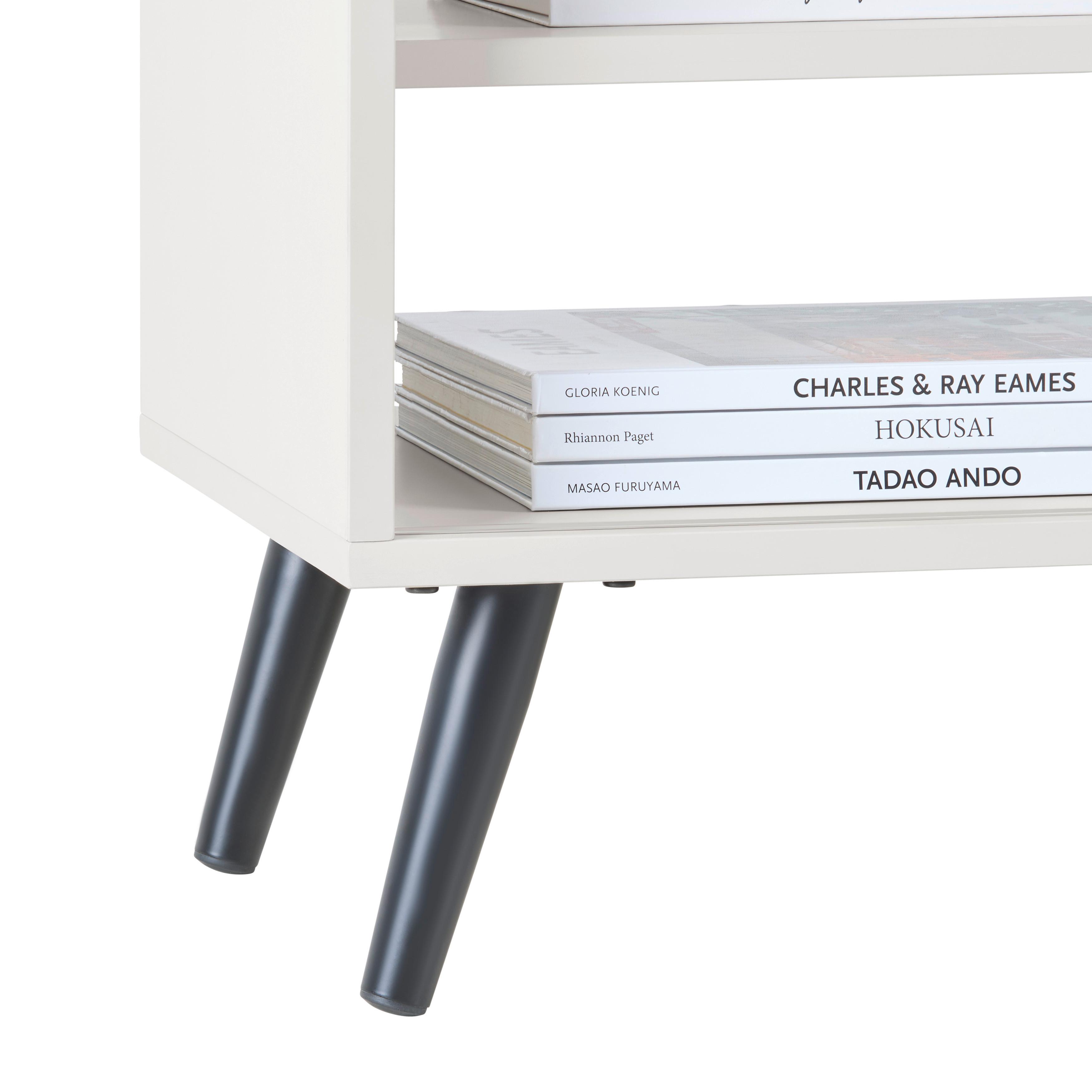 TV-MÖBEL MOVE -BASED/SB- - svart/kashmir, Modern, metall/trämaterial (80/46/35cm) - Based