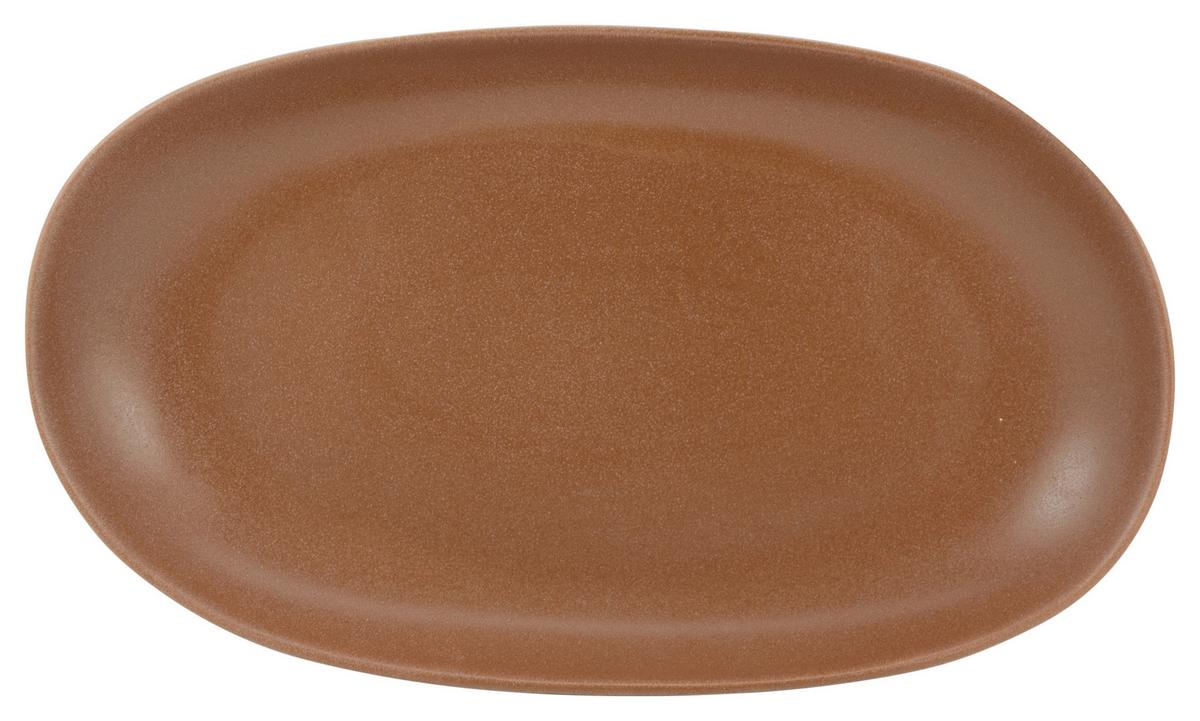 Dísztányér Sahara - terrakotta, Lifestyle, kerámia (36/4,5/22cm) - Zandiara