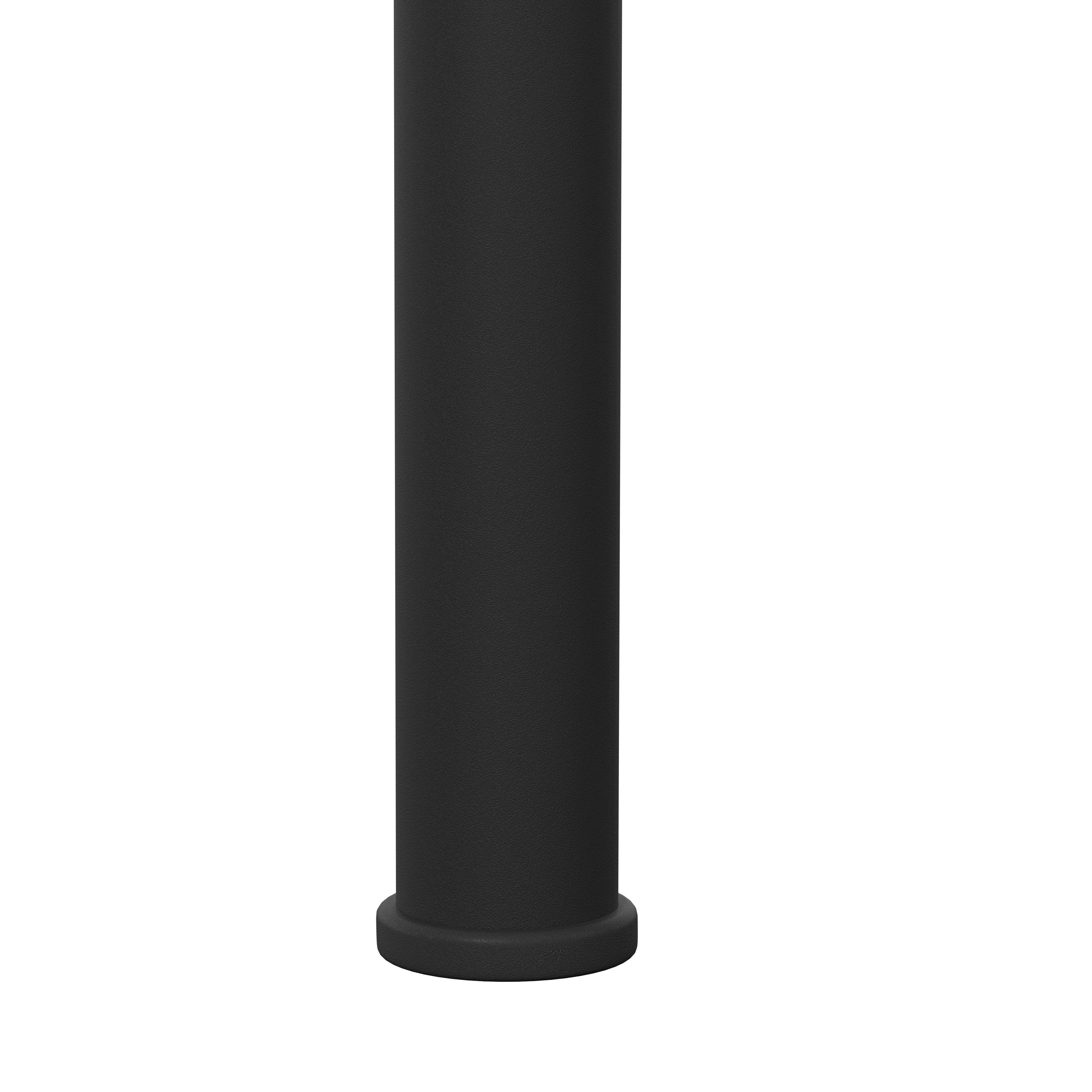 TRÄDGÅRDSSTOLAR SET NARDO - mörkgrå/svart, Modern, metall/textil (55/82/58cm) - Bessagi Garden