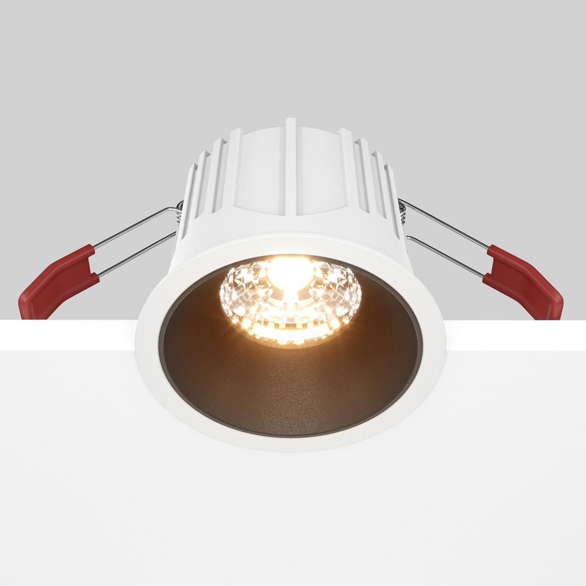 DECKENLEUCHTE ALFA LED - Weiss/Schwarz, Design, Metall (8,5/6,3cm) - MAYTONI