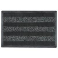 Fußmatte Cactus Anthra Schwarz ca. 40x60cm - Schwarz, Kunststoff (40/60cm) - Modern Living