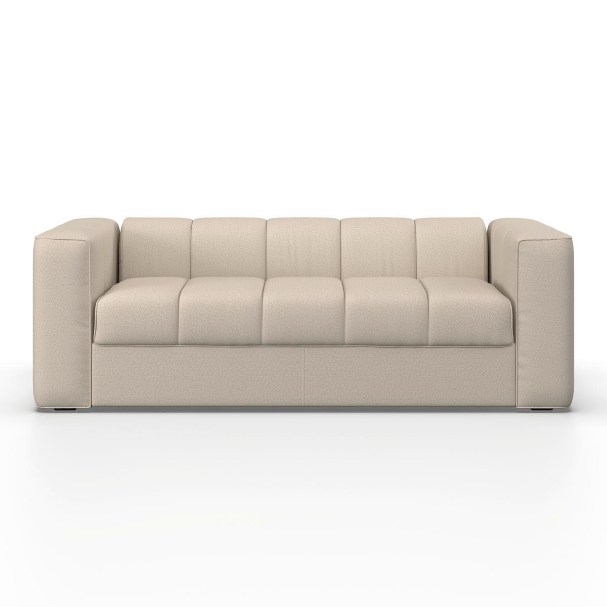 Trosjed Miranda - bež/crna, Moderno, drvni materijal/drvo (207/71/98cm) - Bessagi Home