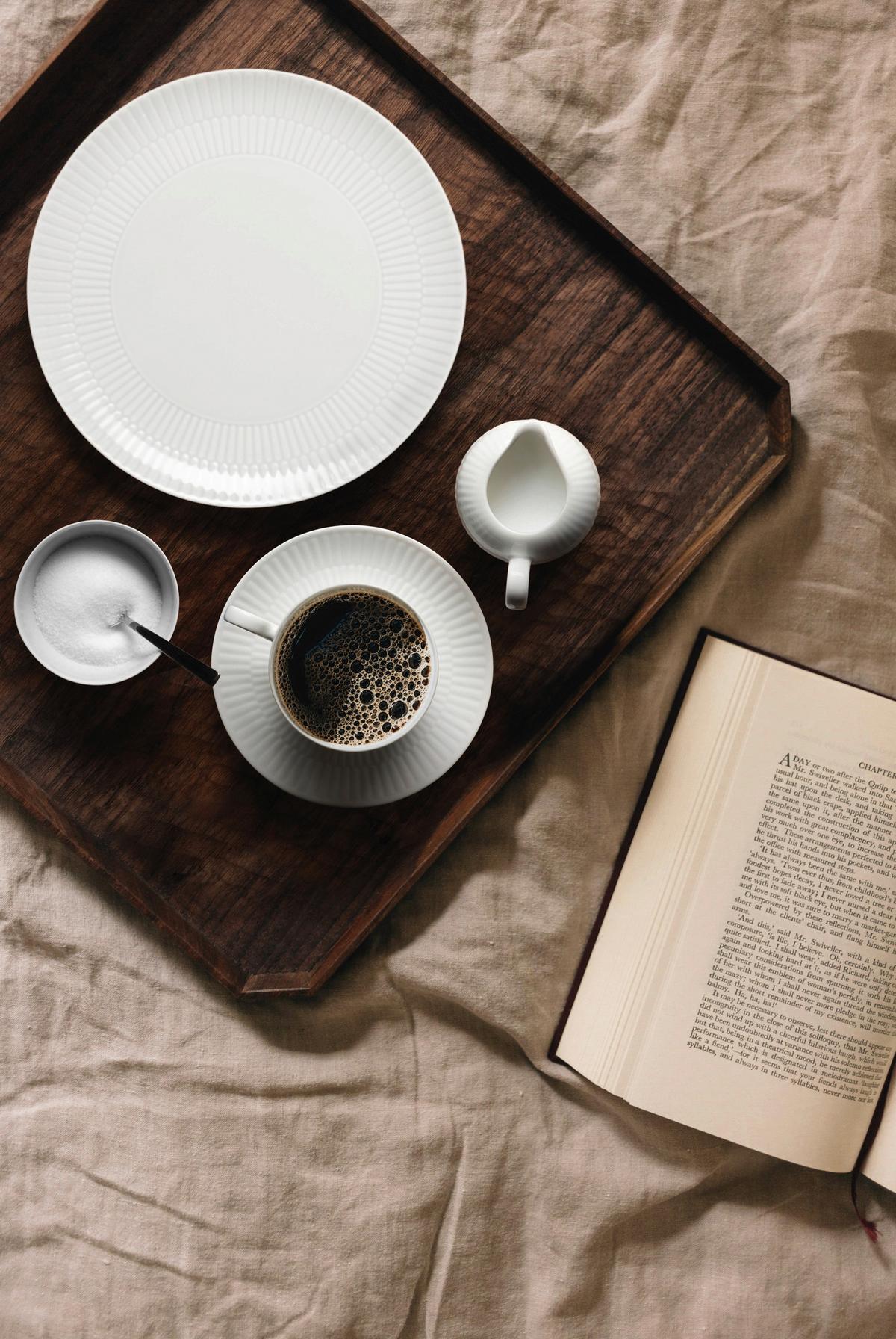 SERWIS OBIADOWO-ŚNIADANIOWY AMINA UNI 3 - biały, Konventionell, ceramika - Seltmann Weiden