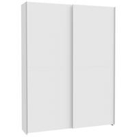 Ormar S Kliznim Vratima Home Nook - bijela/boje aluminija, Basics, drvni materijal/metal (150,1/210/39,1cm) - Modern Living