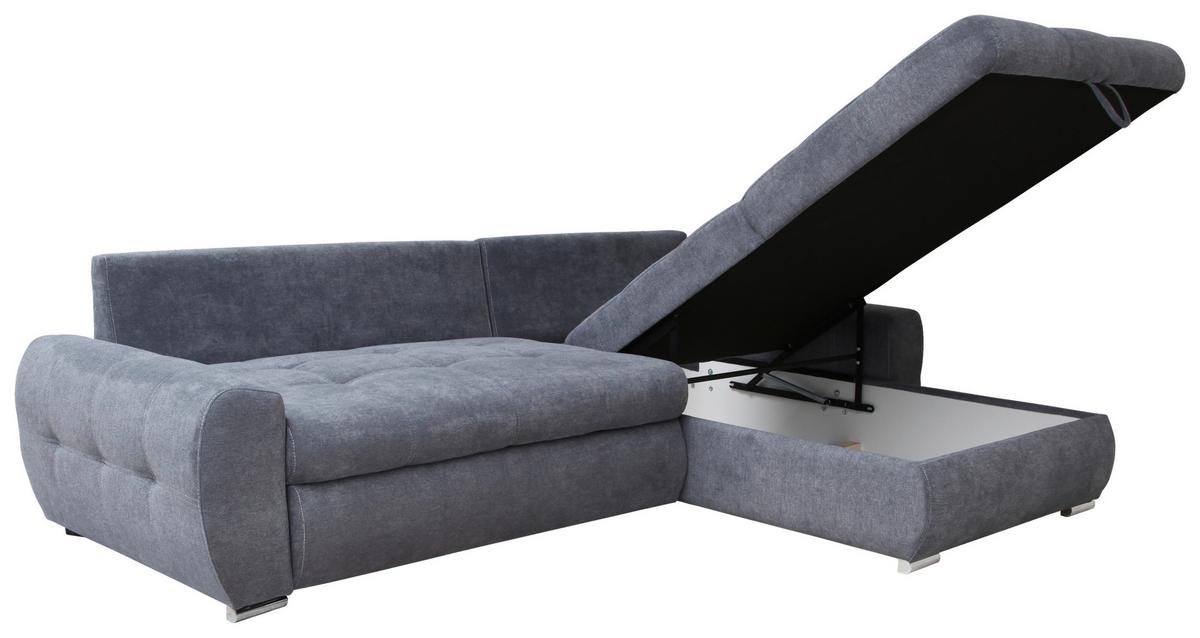 Coltar extensibil SOLAR - alb/gri, Design, textil (277/175cm) - Modern Living