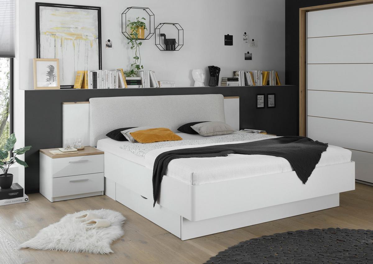 Stenska Led-svetilka Sizilia, 2 X 2,3 W - bela/barve aluminija, Moderno, umetna masa (8/15/9,5cm) - Premium Living