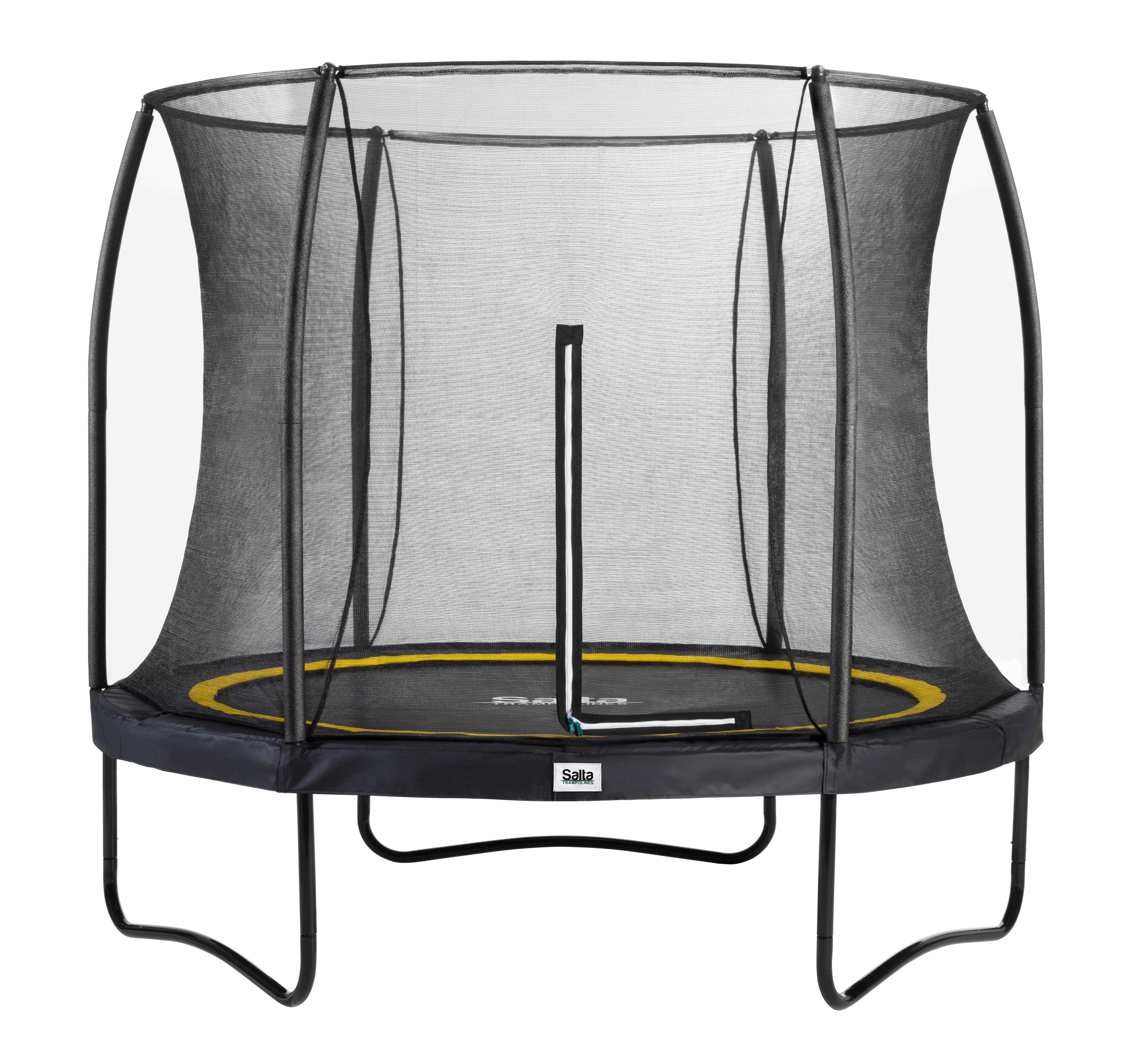 Trampolin Salta Comfort Edition Ø ca. 305cm - Schwarz, Trend, Kunststoff/Metall (305cm) - Salta