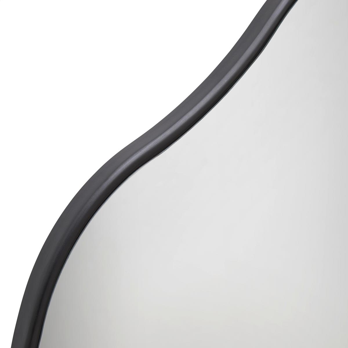 Tükör Tiara - fekete, Modern, faalapú anyag/Üveg (50/120/2,3cm) - Mömax