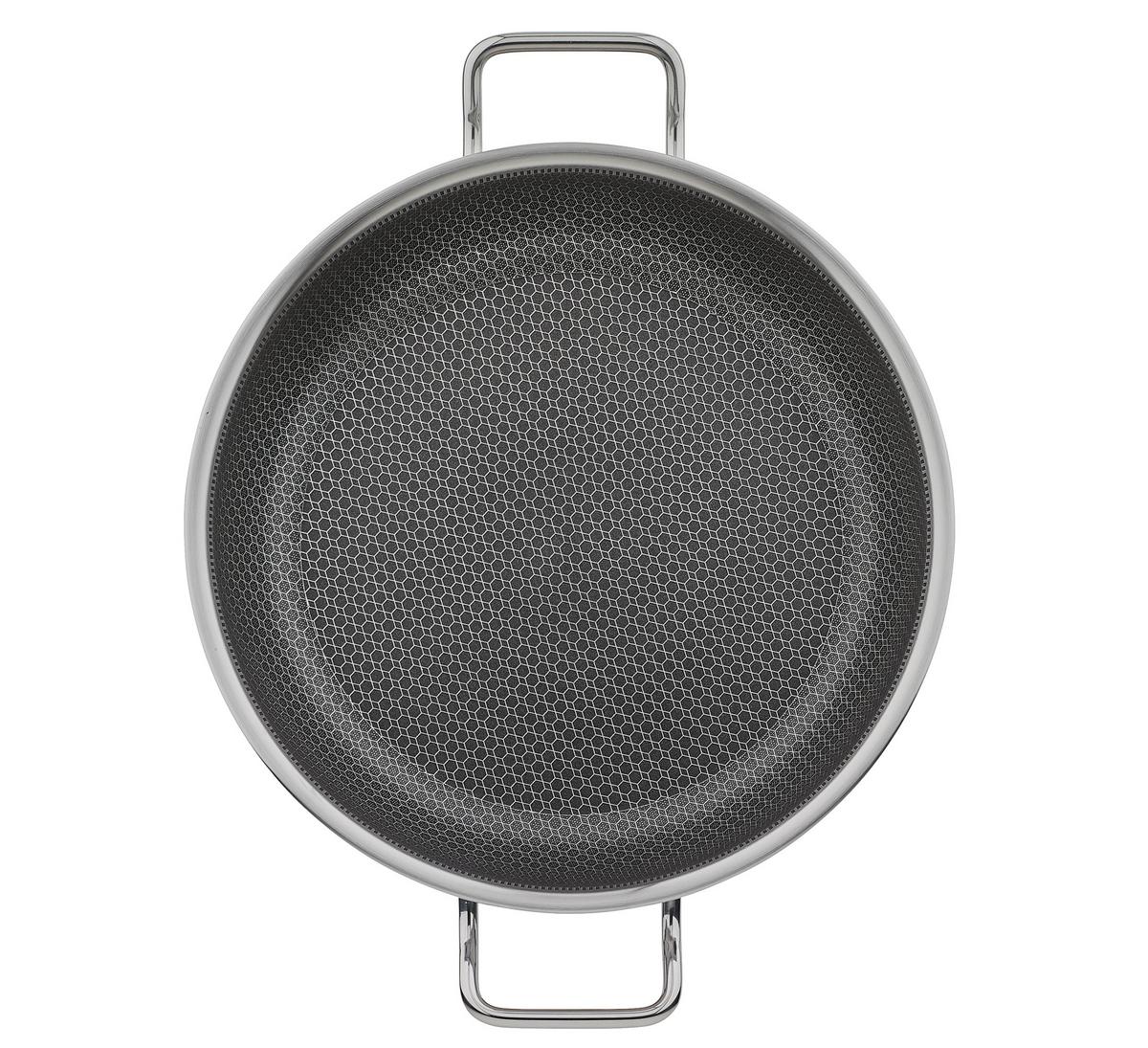 PATELNIA DO SMAŻENIA 1481996024 - kolor srebrny, Basics, metal (24cm) - Spring