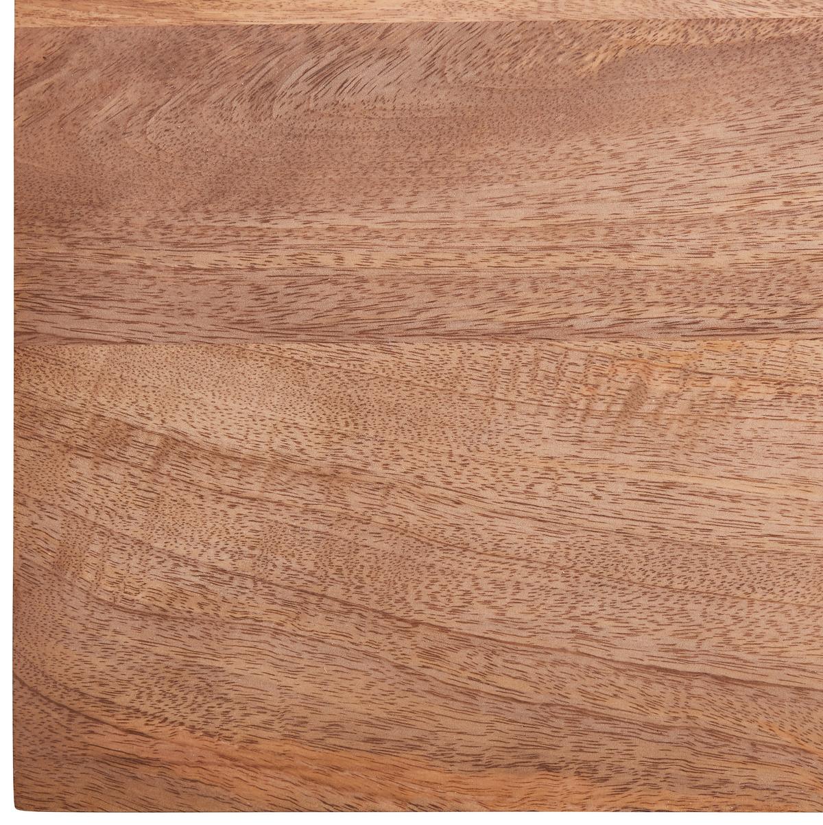 Esstisch Rosa Holz ca. 160x90 cm - Hellbraun, Trend, Holz (160/90/76cm) - Livetastic