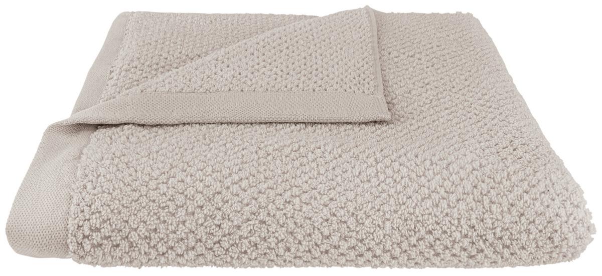 Duschtuch Luise in Silberfarben ca. 70x140cm - Silberfarben, KONVENTIONELL, Textil (70/140cm) - Modern Living