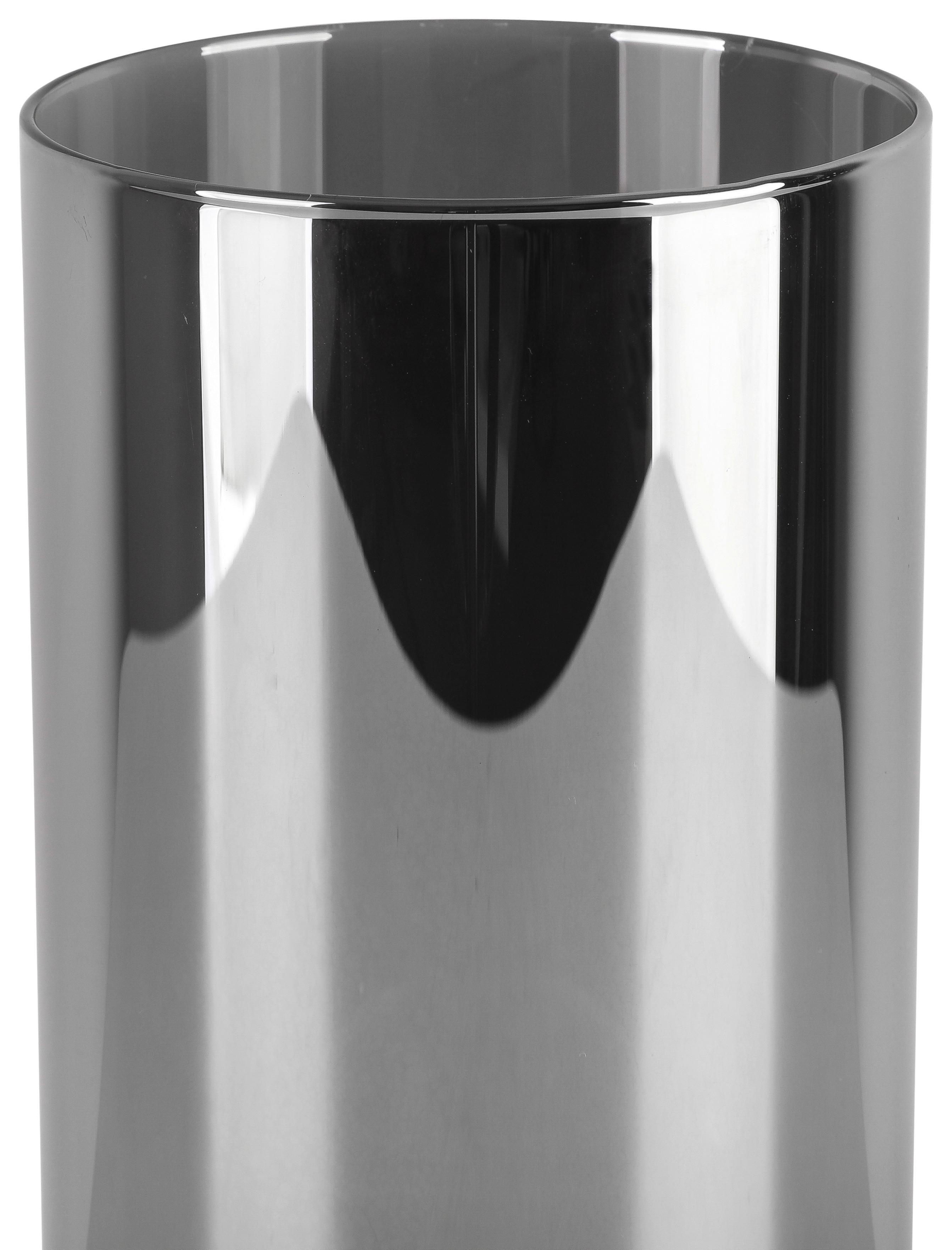 LED-BORDSLAMPA BLOH - kromfärg/svart, Modern, metall/glas (10/20cm) - Mömax