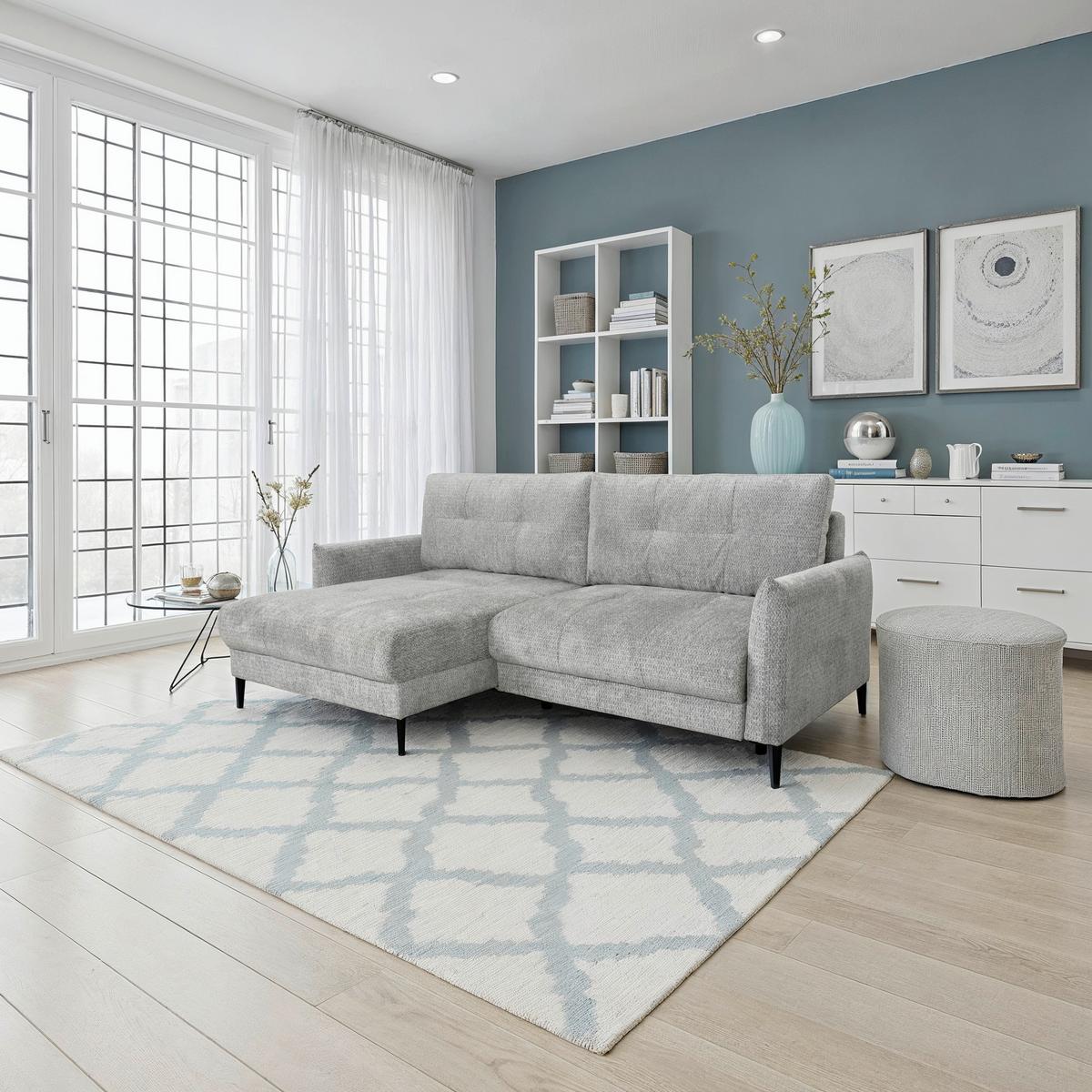 Coltar POLIS - gri, Trend, textil (221/142cm) - Ondega