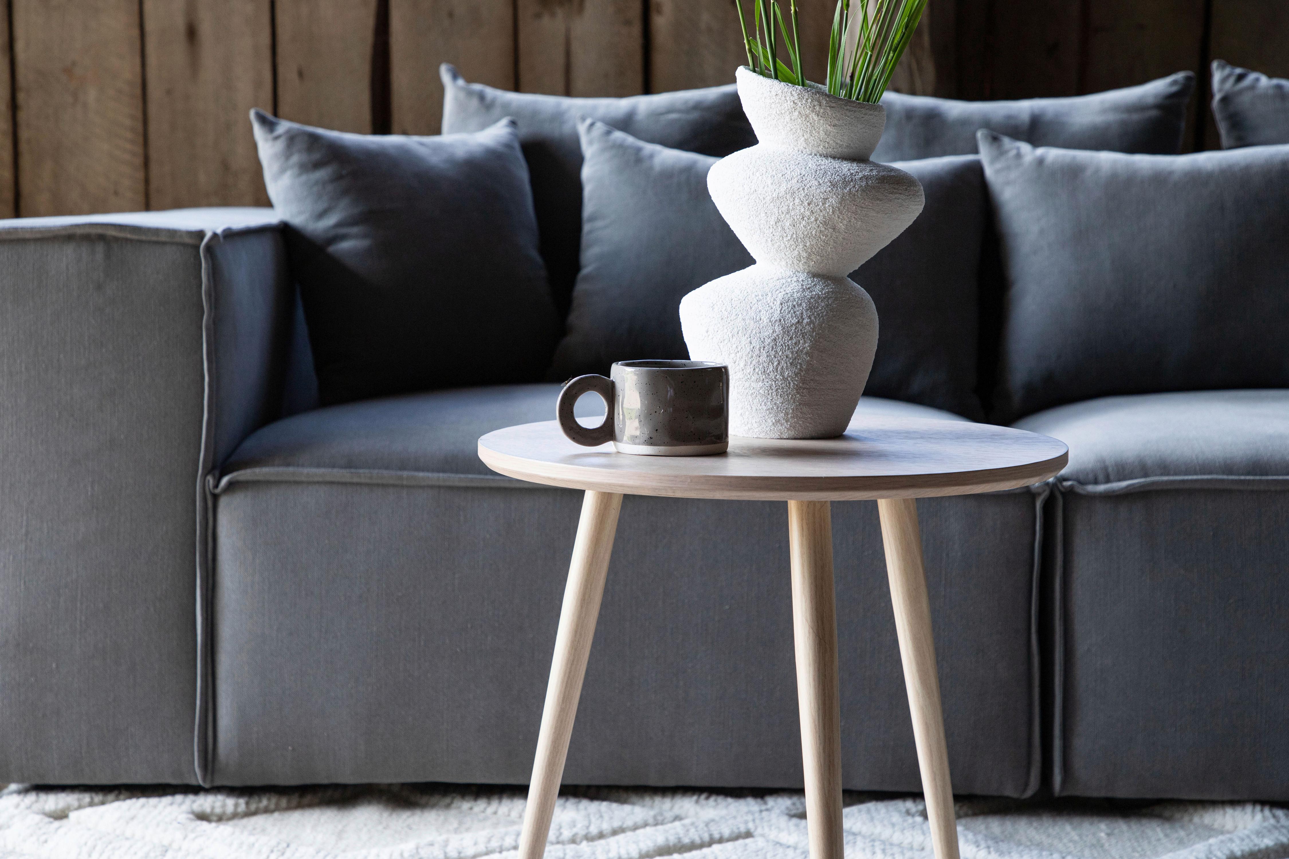 BEISTELLTISCH ASKIM - Design, Holzwerkstoff/Metall (48/48/50cm) - Livetastic