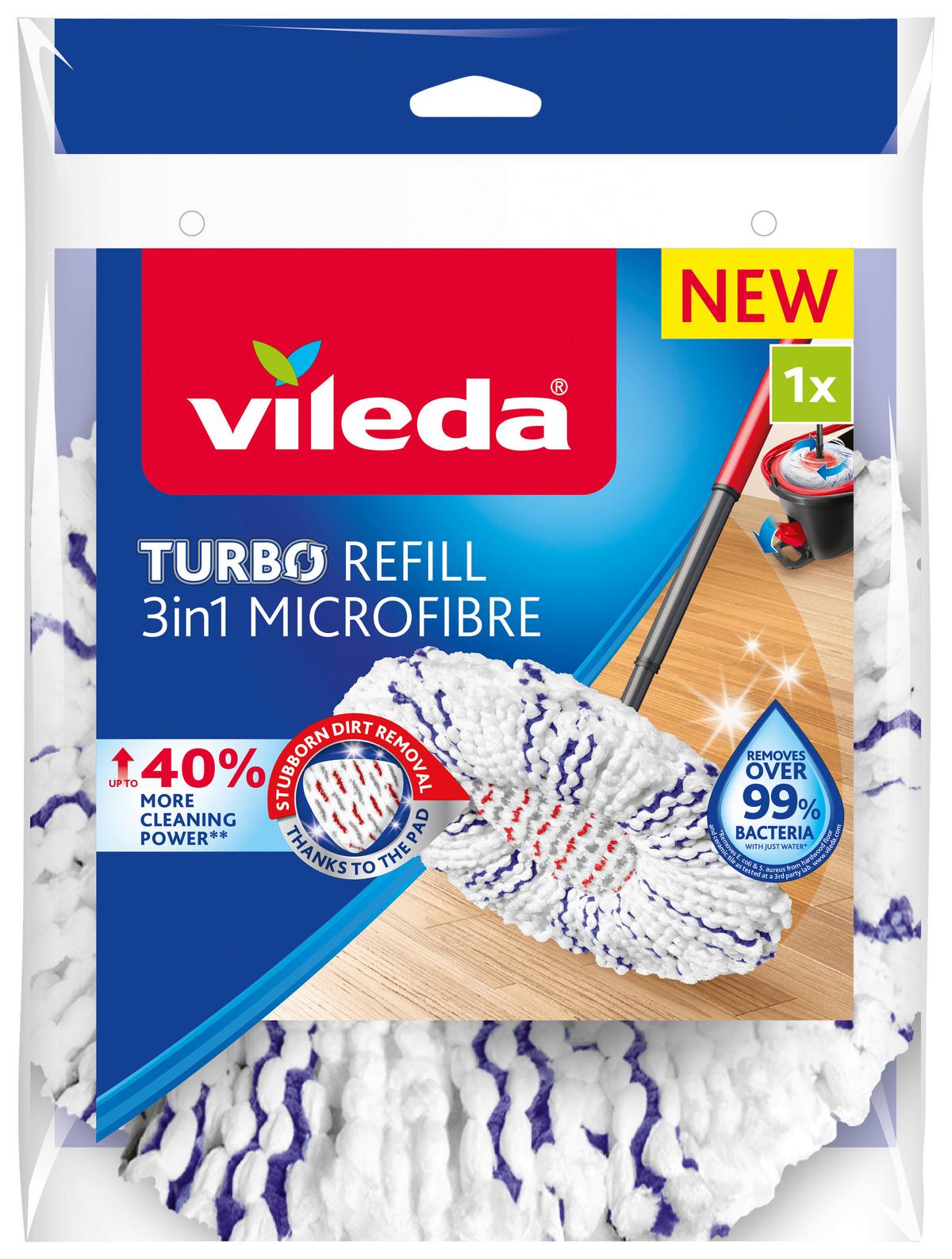 Felmosófej Vileda Turbo 3in1 - textil - Vileda