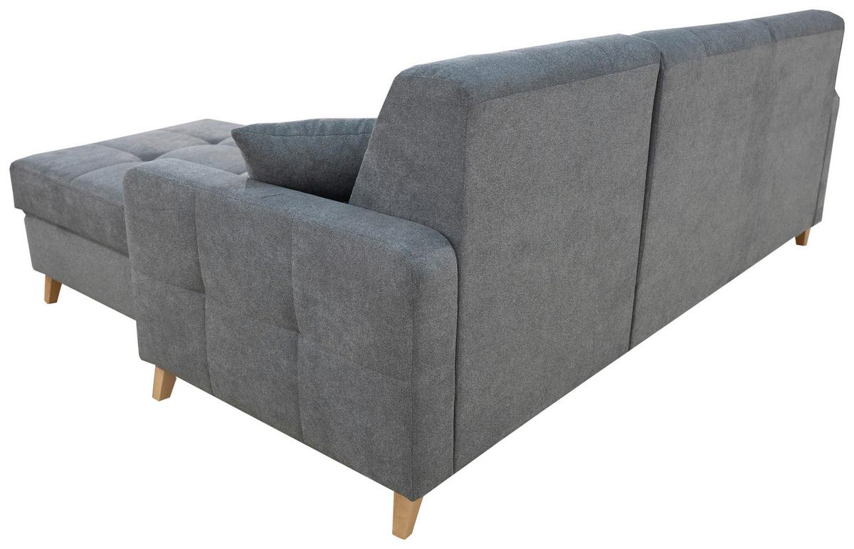 Kutna Garnitura Lars - prirodne boje/boje petroleja, Design, tekstil/drvo (223/161cm) - Best Price