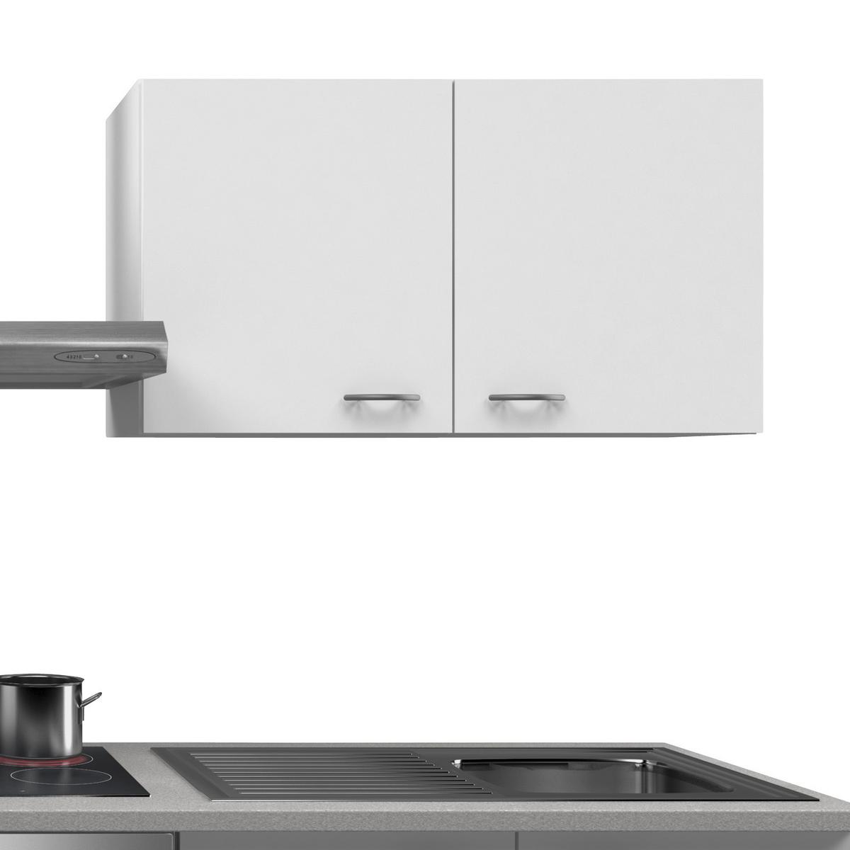 Kuhinjski Blok Z Aparati Wito, Bela - barve nerjavečega jekla/bela, Moderno, umetna masa/leseni material (300cm) - FlexWell