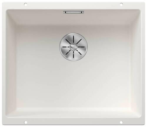 SPÜLE 523436 - Weiss, Basics, Stein (53/46cm) - Blanco
