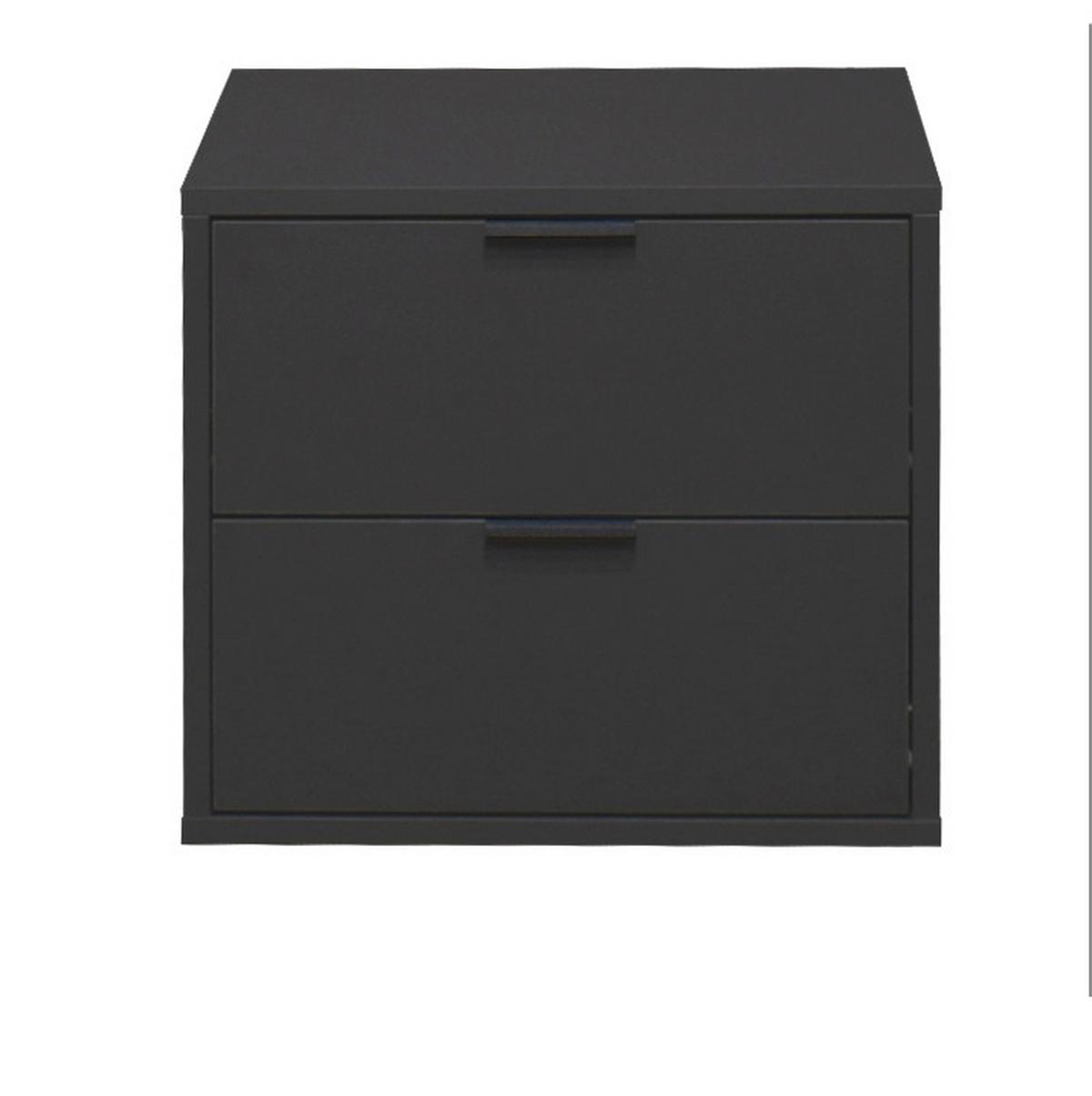 Nočna Omarica Bounty Bounty - antracit, Moderno (51/47/45cm) - Premium Living