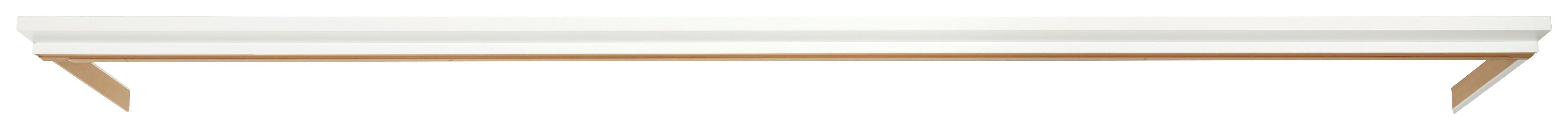 Schrankkranz in Weiss - Weiss, Modern, Holzwerkstoff (298cm) - Premium Living