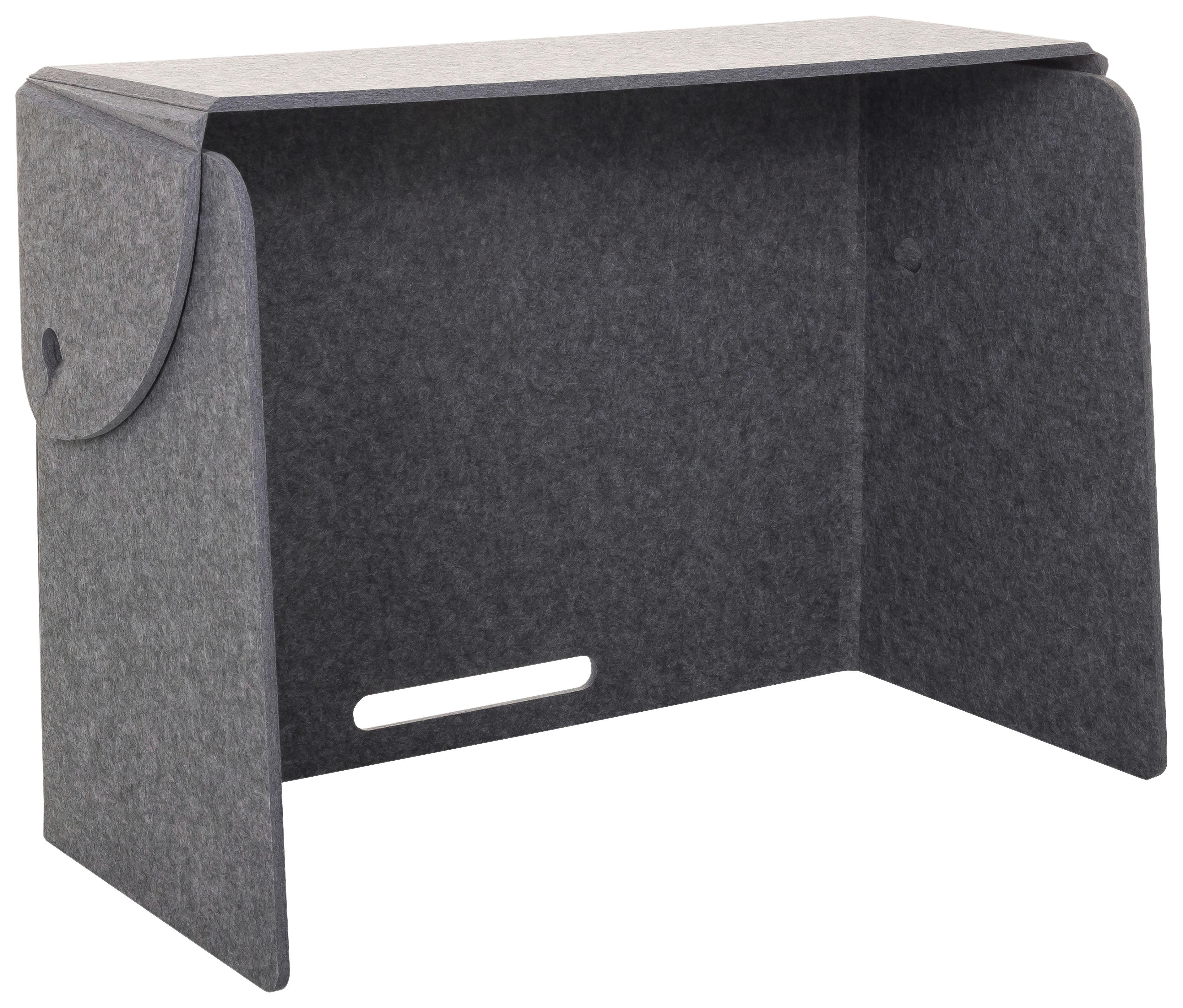 Pregradna Stena Flexmiut Fold, Siva - siva, Basics, umetna masa/tekstil (84/58/40cm) - MID.YOU