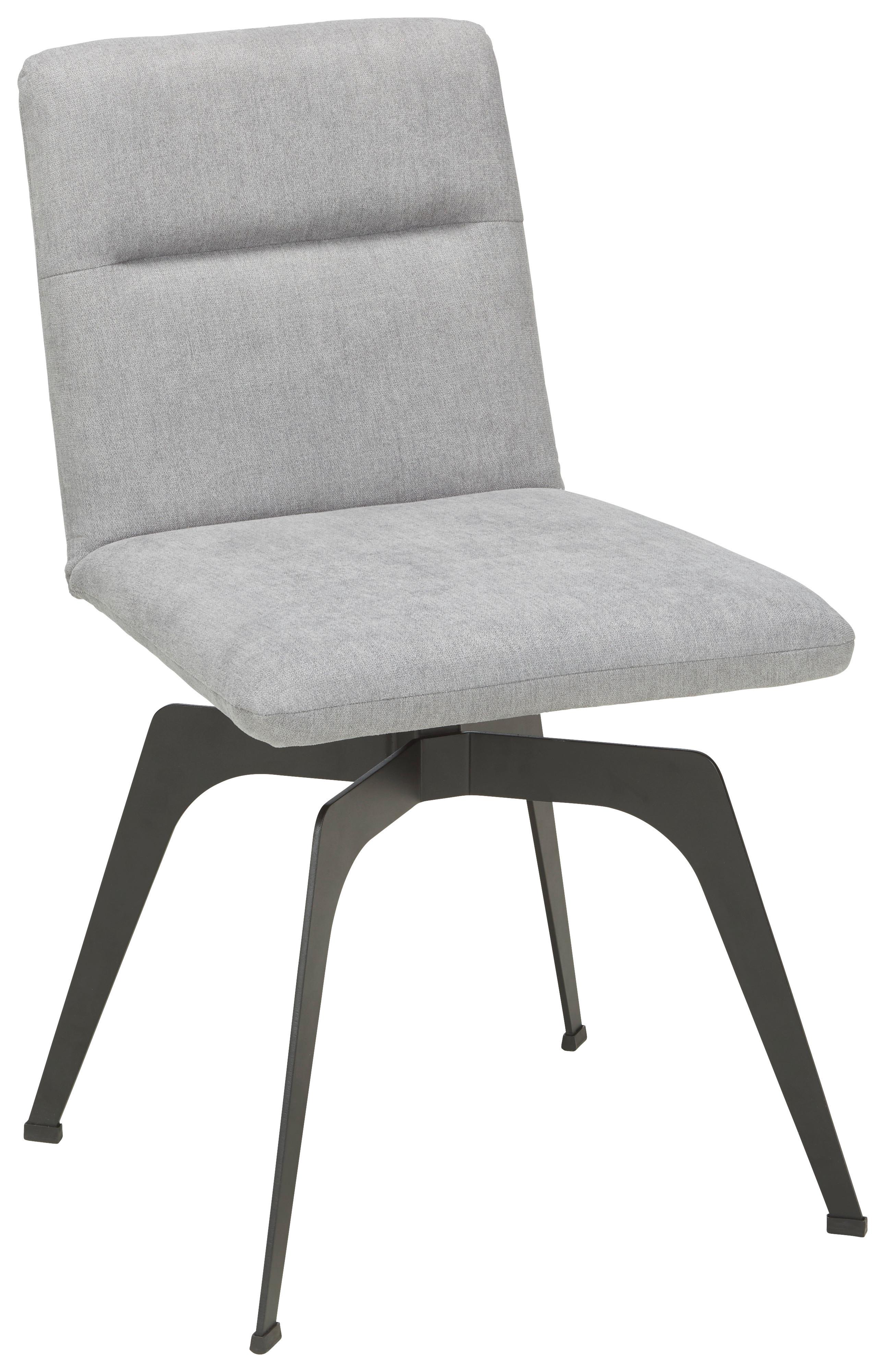 Stol Modo -Based-, Siva - Konvencionalno, kovina/tekstil (48,5/87,5/61cm) - Based