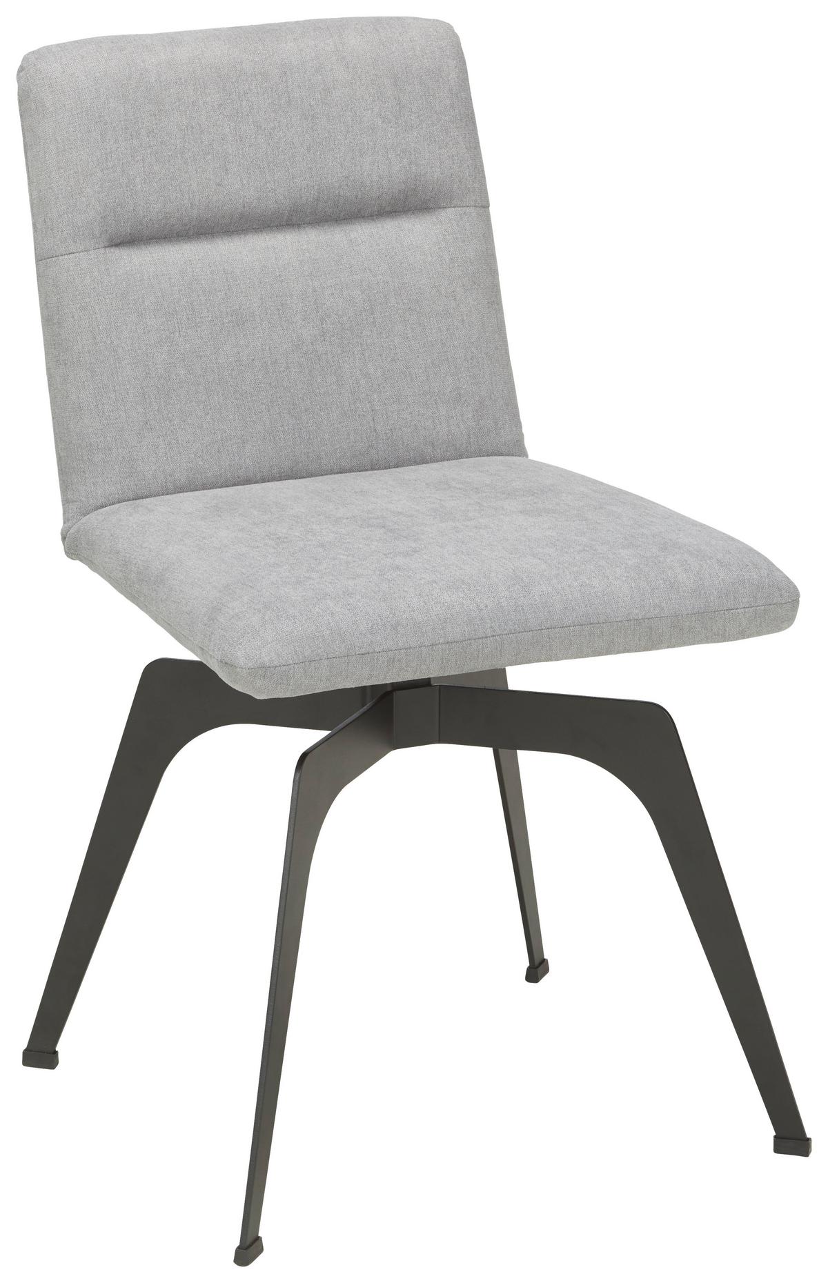 Stol Modo -Based-, Siva - Konvencionalno, kovina/tekstil (48,5/87,5/61cm) - Based