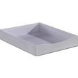 Irattartó Krokodilbőr Hatás - fehér, Lifestyle, karton (23,8/5/31,5cm) - MÖMAX modern living