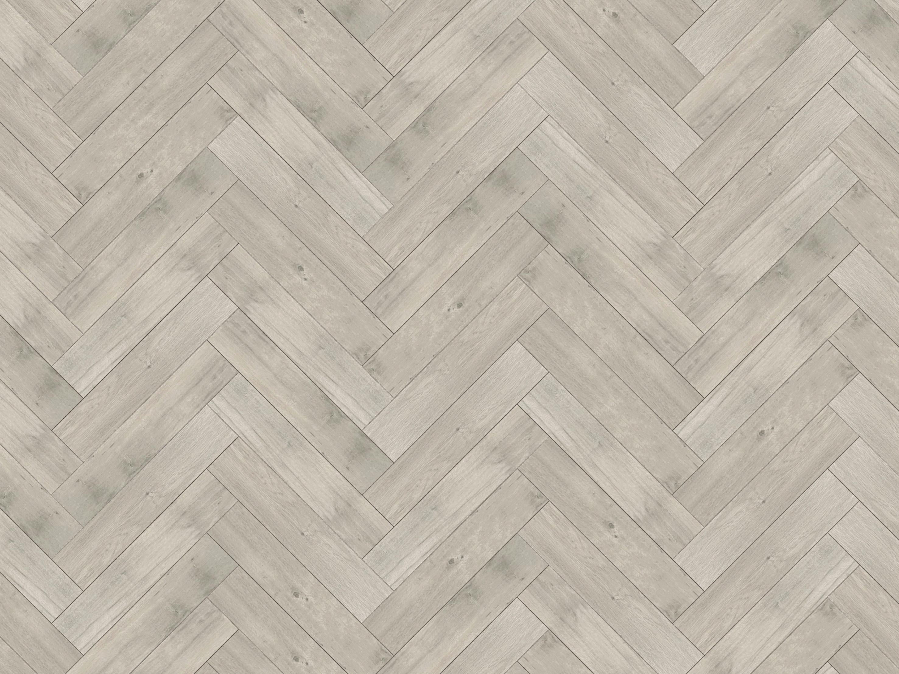 Vinilna Talna Obloga Herringebone, Barva Hrasta - sivi hrast, Basics, kamen/umetna masa (23/128/0.57cm) - Econfloor