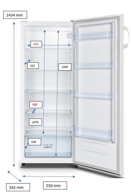 Kühlschrank R4142PS, Edelstahlfarbe - Edelstahlfarben, MODERN (55/143,4/54,2cm) - Gorenje