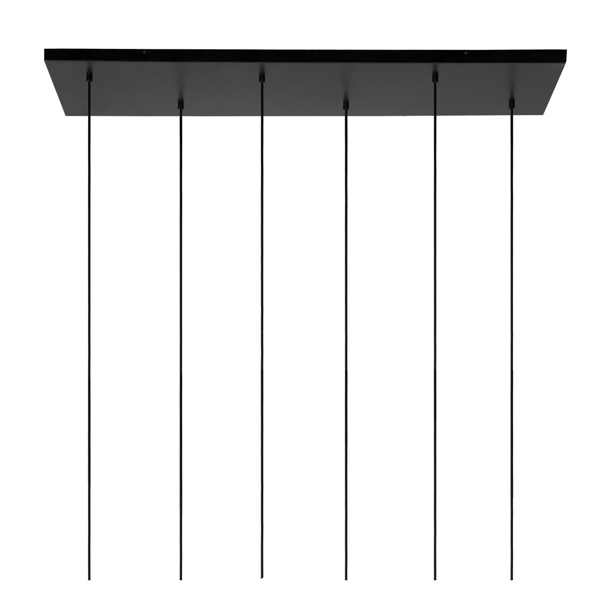 LAMPA WISZĄCA 45494/06/65 JOANET - jasnoszary, Design, szkło (132/41.5/218cm) - Lucide