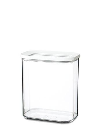 POJEMNIK KUCHENNY 106912030600 - biały/przezroczysty, Basics, tworzywo sztuczne (1,5cm) - Mepal