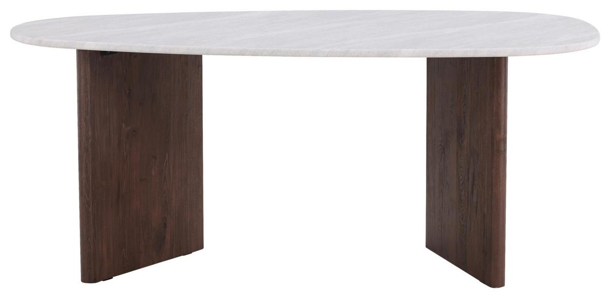 ESSTISCH GRÖNVIK - Hellgrau/Mokka, Design, Holzwerkstoff (180/90/75cm) - Livetastic