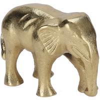 Dekor Elefánt Goldy - aranyszínű, fém (11/5/7cm)