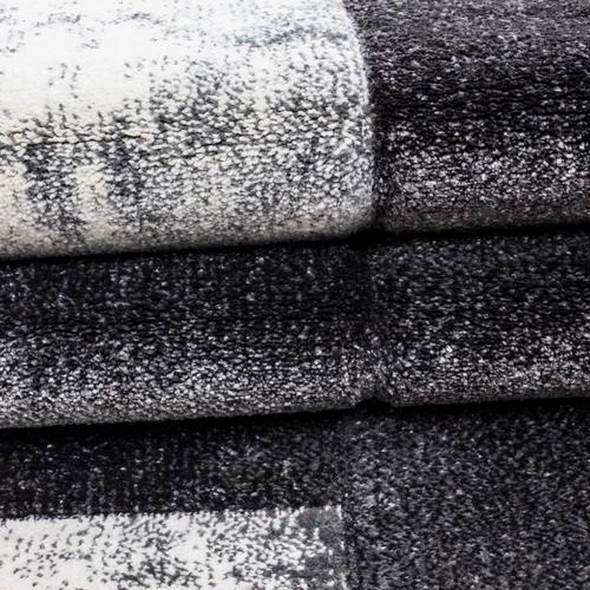 Webteppich Hawaii Grau ca. 80x150cm - Grau, KONVENTIONELL, Textil (80/150cm) - Novel
