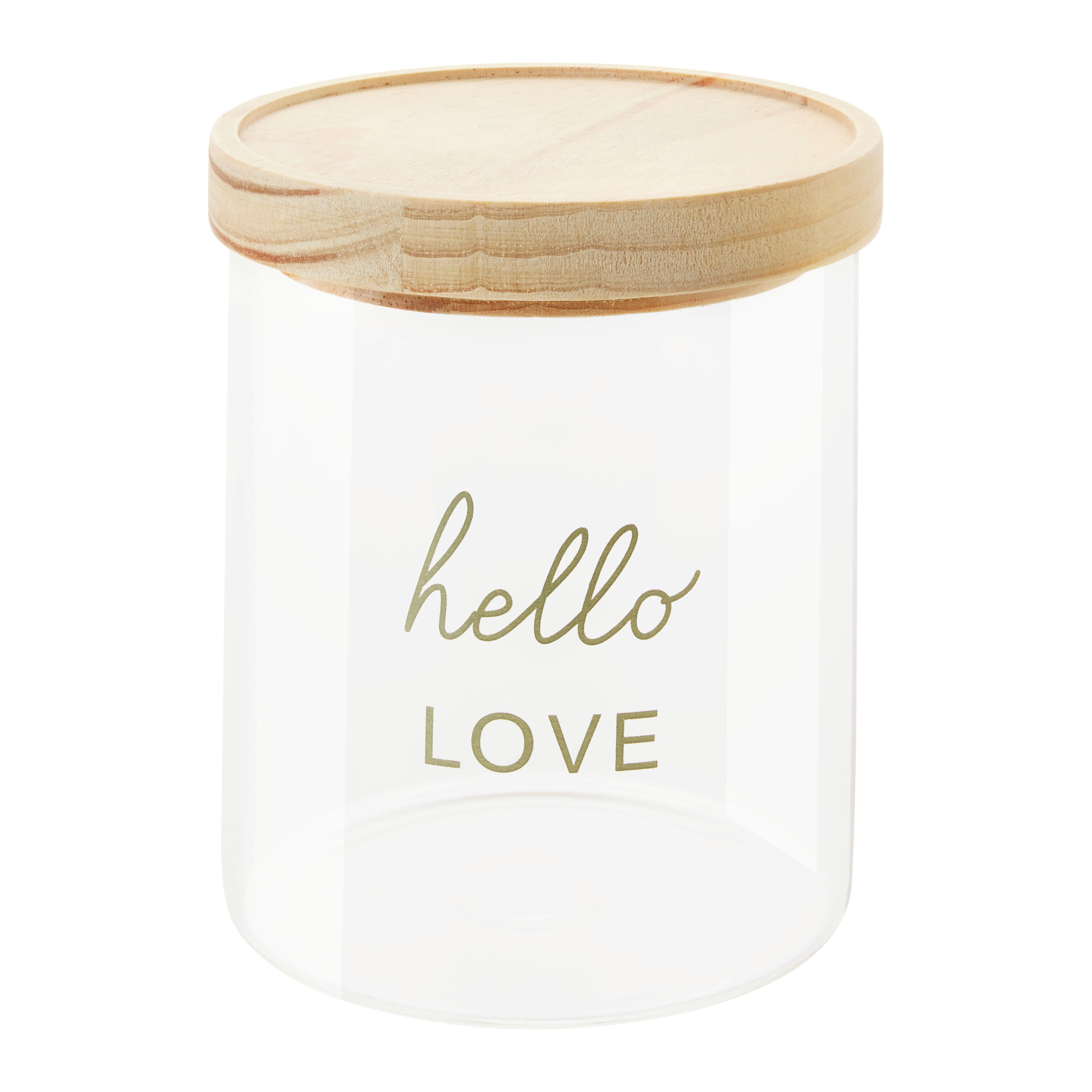 Dekoglas Lotte Klar Ø ca. 11cm - Klar, ROMANTIK / LANDHAUS, Glas/Holz (11/12,5cm) - Mömax