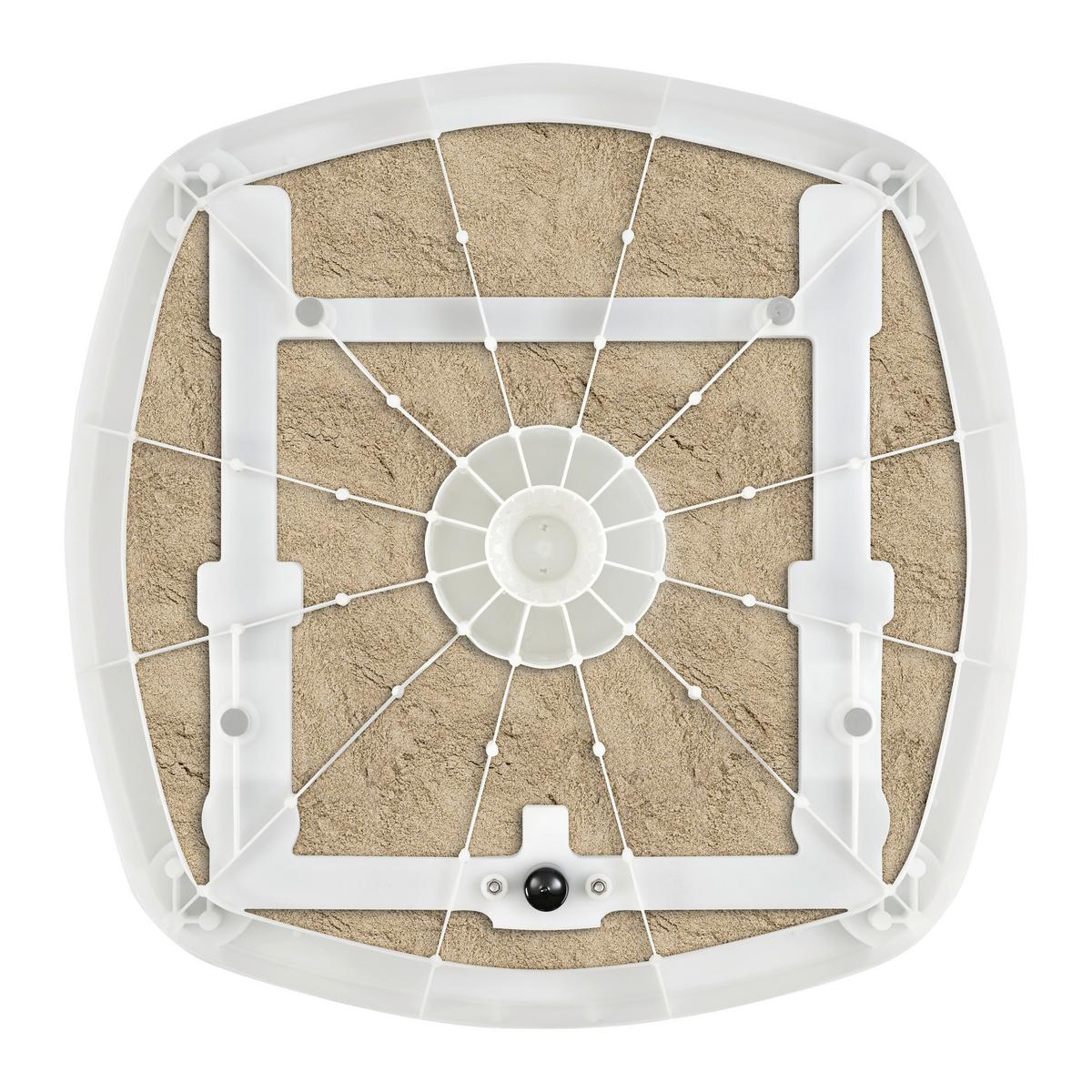 Sonnenschirmständer Roll Base Maxi Anthrazit - Anthrazit, Basics, Kunststoff (90/22/90cm) - Suncomfort by Glatz