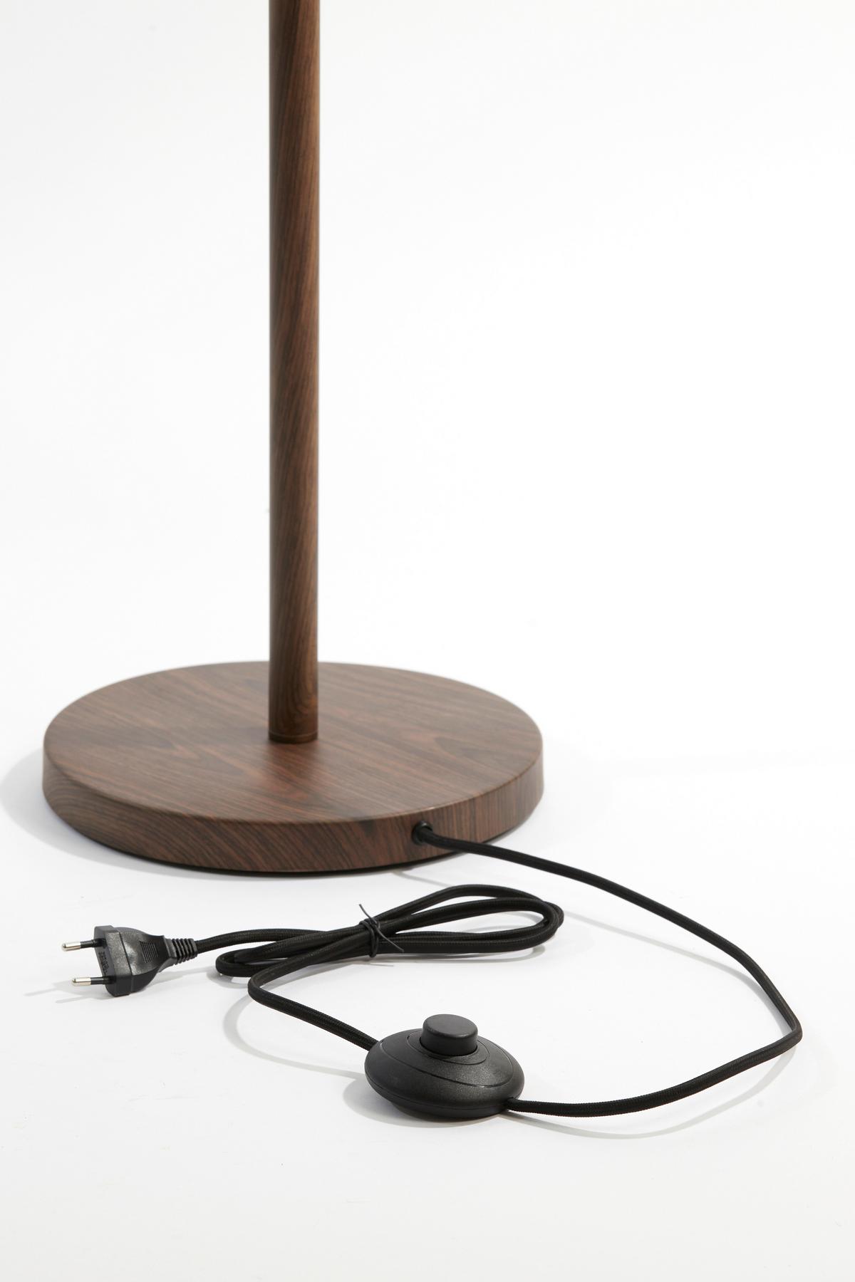 LAMPA STOJĄCA 1713452 WASHINGTON - ciemnobrązowy, Design, metal (25/25/148,5cm) - Light & Living