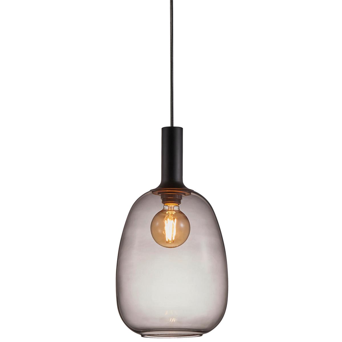 LAMPA WISZĄCA 47303047 - czarny, Basics, metal/szkło (43/343cm) - Nordlux