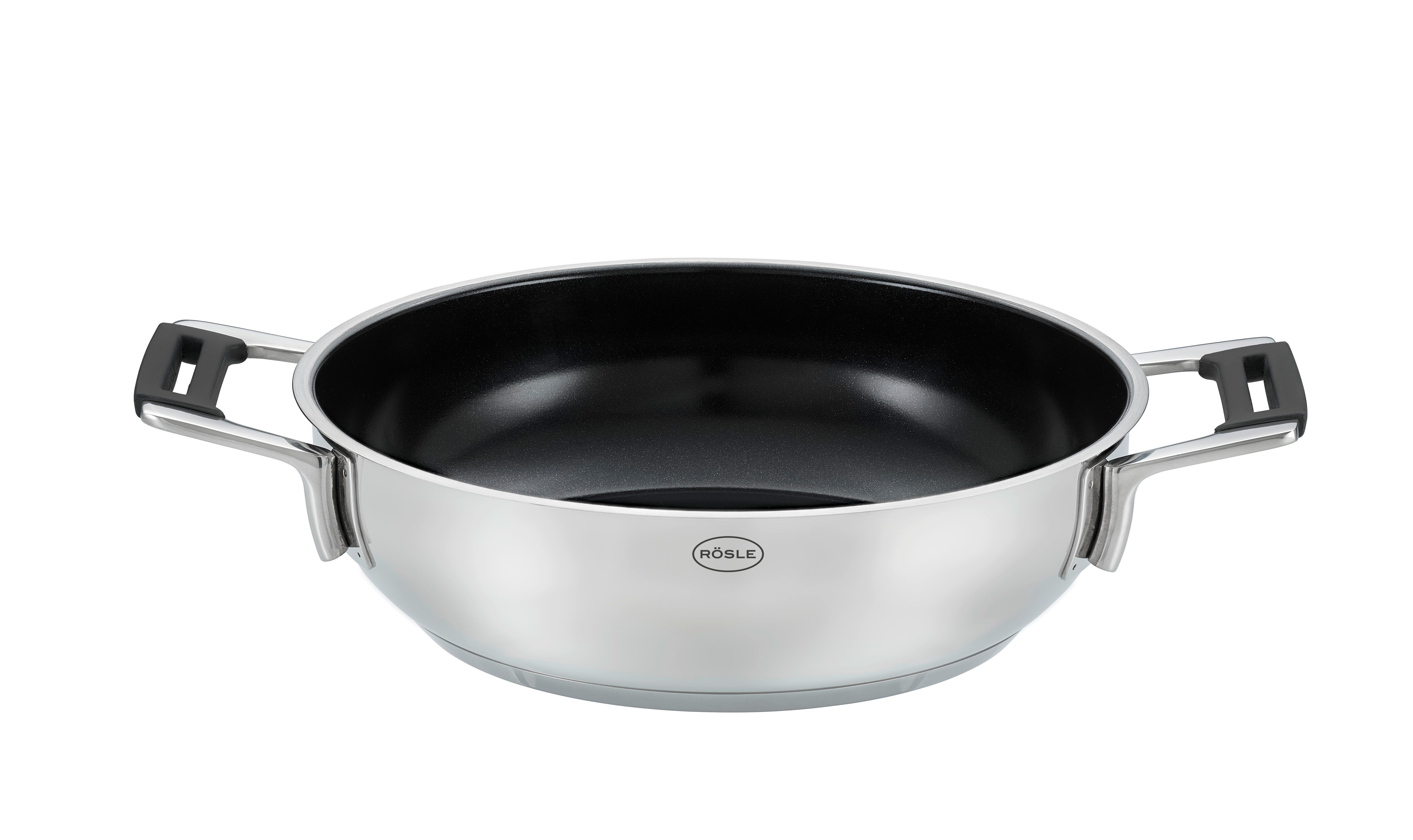 PATELNIA DO SERWOWANIA 91956 - czarny, Basics, metal (28cm) - Rösle