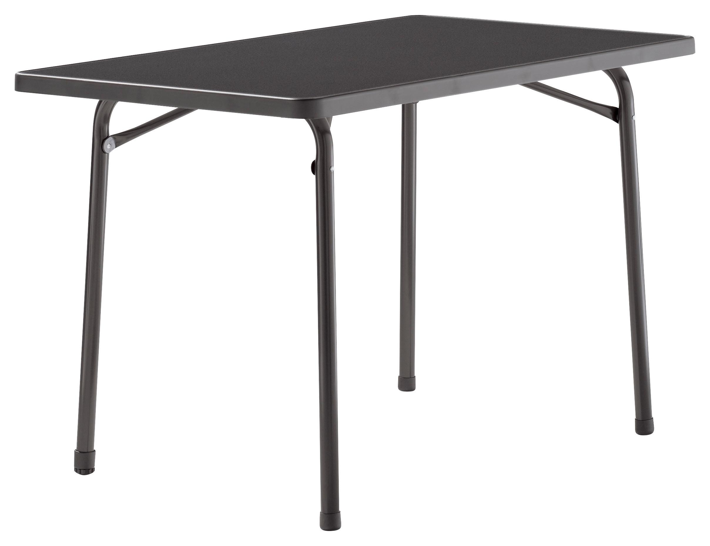 Gartentisch aus Holzwerkstoff ca. 115x70x72 cm Grau - Grau, MODERN, Holzwerkstoff/Metall (115/70/72cm) - Sieger